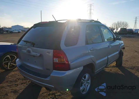 2006 Kia Sportage Ex V6/Lx V6 from USA, damaged, VIN KNDJE723567201348
